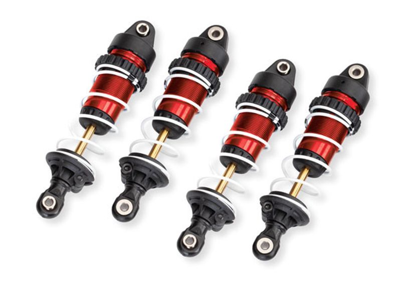 TRX10765 Stötdämpare GTR Long Komplett (4) Mini Maxx