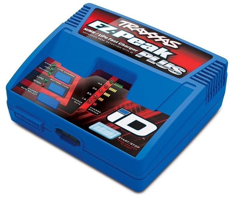 TRX2970GX EZ-Peak Plus 4A NiMH/LiPo Laddare Auto ID