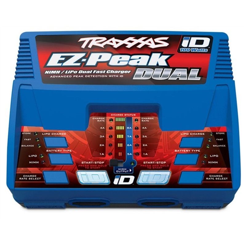 TRX2972GX Laddare Dual ID Amp8/100Watt