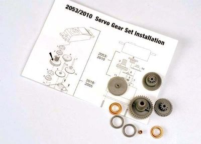 TRX2053 Drevsats till Servo 2055/2056
