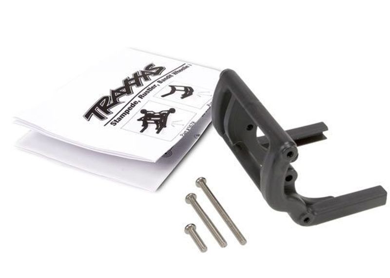 TRX3677 Fäste wheelie bar Big Foot/Rustler/Slash 2wd