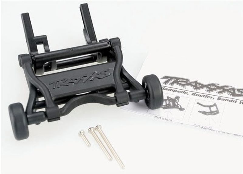 TRX3678 Wheelie Bar Komplett Stampede 2wd/Rustler 2wd