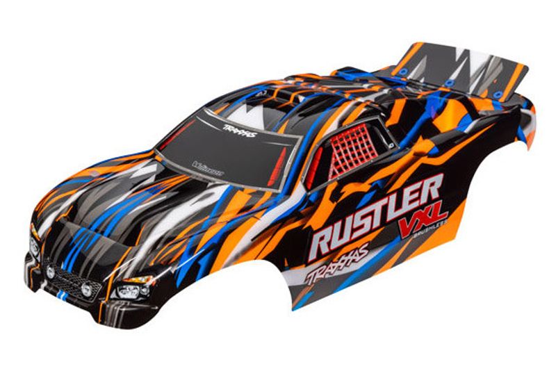 Kaross Rustler 2WD Målad