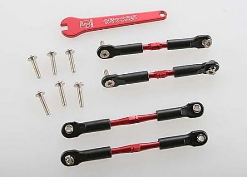 TRX3741X Turnbuckle alum. röd-eloxserad