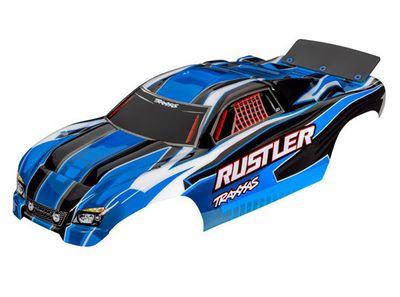 Kaross Rustler 2WD Målad