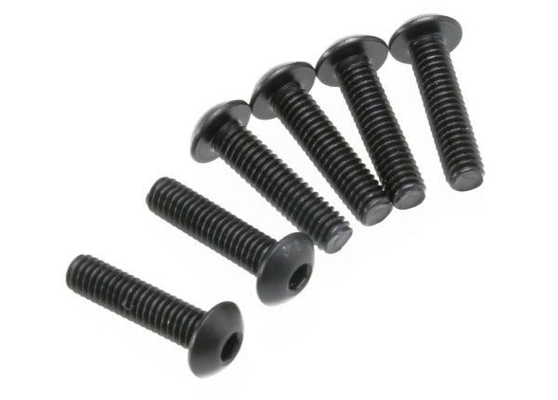 Insexskruv M4x16 Kullerskalle