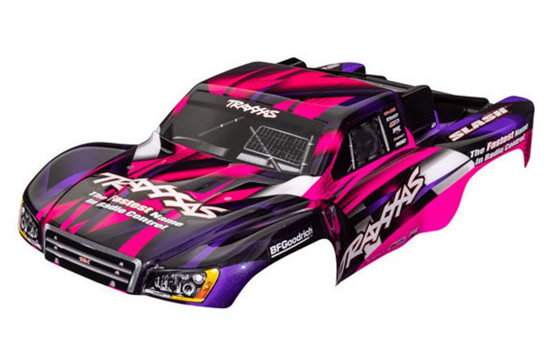 Kaross Slash 2wd/4wd Rosa (För Clipless Montering)