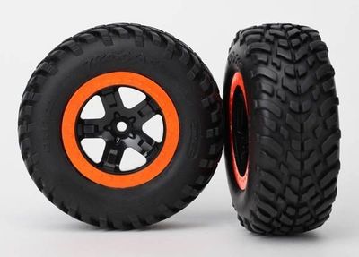 TRX5864 Däck o Fälg Traxxas Slash 2wd front