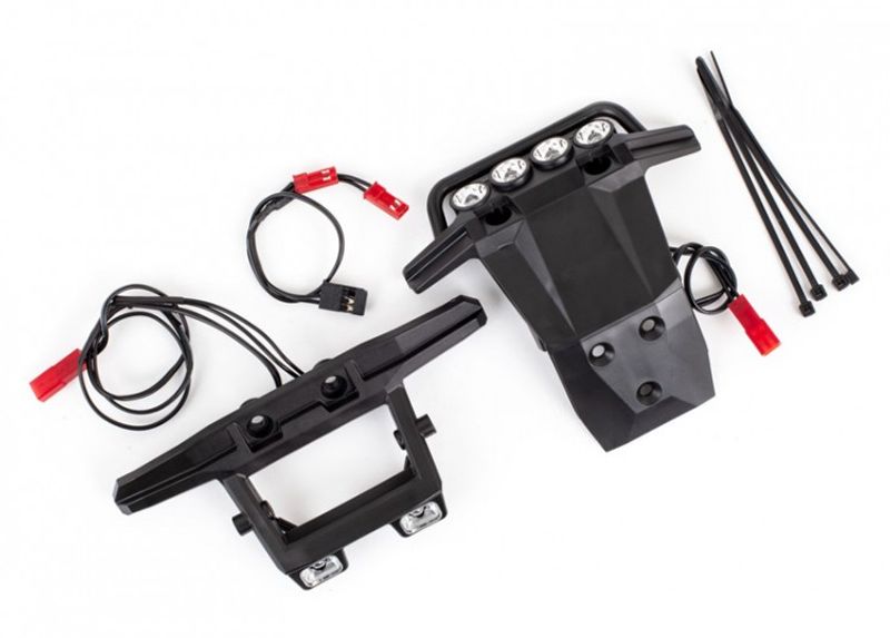 TRX6793 LED Ljus Fram- och Bak Set Komplett Rustler 4x4