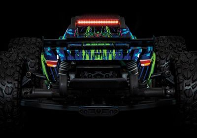 TRX6795 LED Ljus Fram & Tak Set Komplett Rustler 4x4