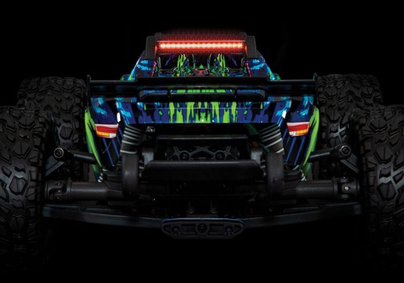 TRX6795 LED Ljus Fram & Tak Set Komplett Rustler 4x4