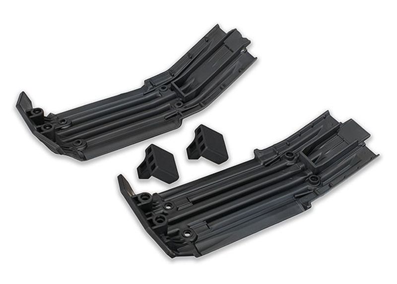 TRX7744 Hasplåt fram o bak med gummidämpning X-Maxx