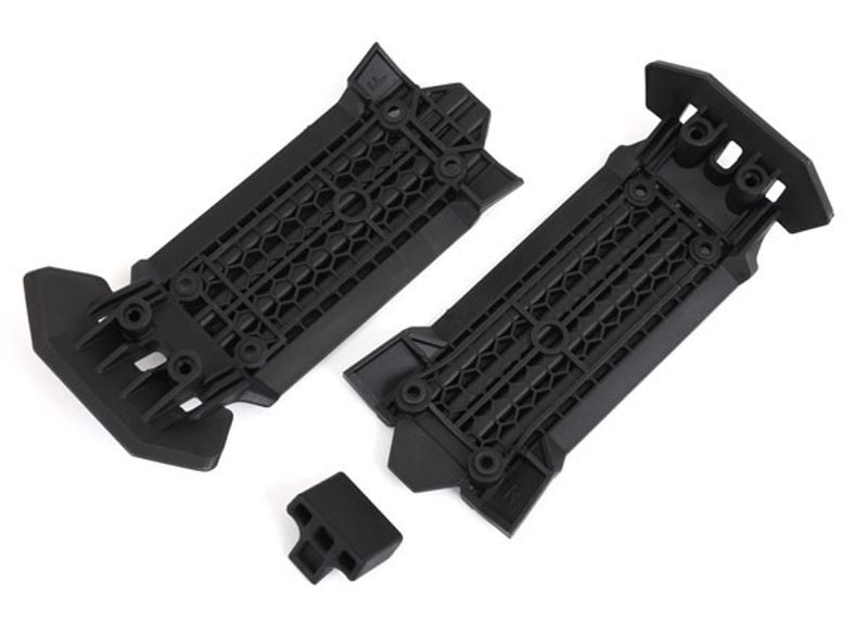 TRX7844 Hasplåt Fram & Bak med Gummidämpning Set XRT