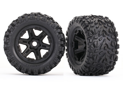 TRX8672 Däck & Fälg Talon EXT/Carbide Svart 3.8"