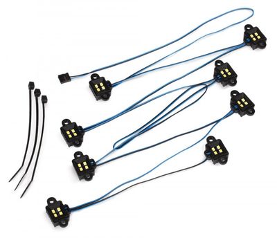 TRX8026X LED Ljus Hjulhus Traxxas TRX-4/TRX-6
