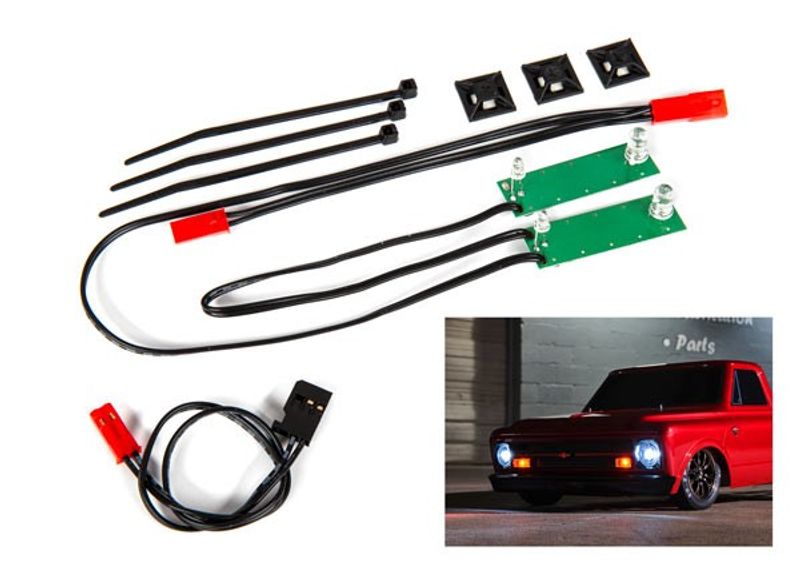 TRX9496 LED Ljus Fram Set Vit Chevrolet C10