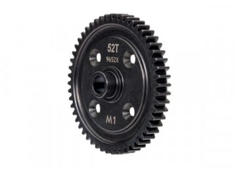 TRX9652X Huvuddrev Stål Härdat 52T 1.0Mod Traxxas Sledge