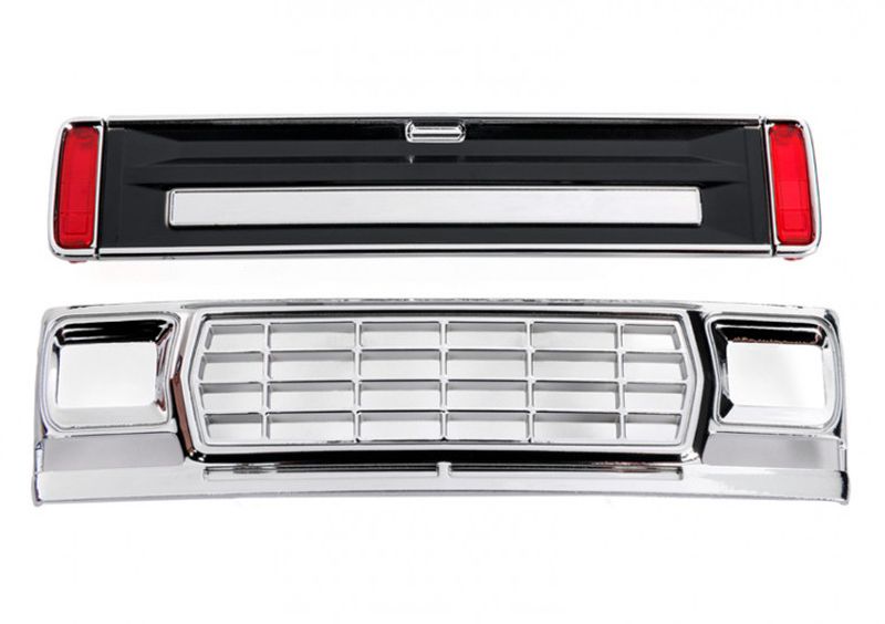 TRX9819 Grill, Bakläm med LED-glas Ford F-150 TRX-4M 1/18