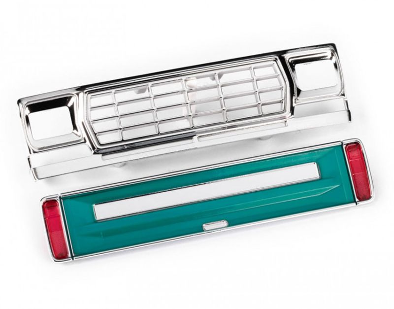TRX9819 Grill, Bakläm med LED-glas Ford F-150 TRX-4M 1/18