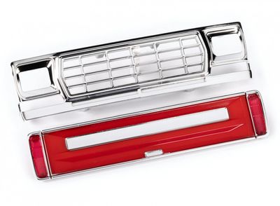 TRX9819 Grill, Bakläm med LED-glas Ford F-150 TRX-4M 1/18
