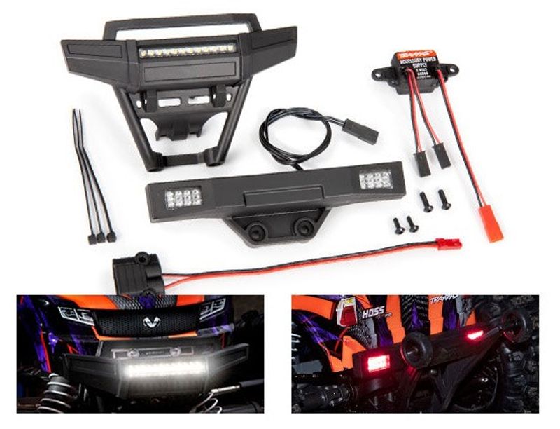 TRX9095 LED Ljus Fram & Bak Set Komplett Hoss 4x4