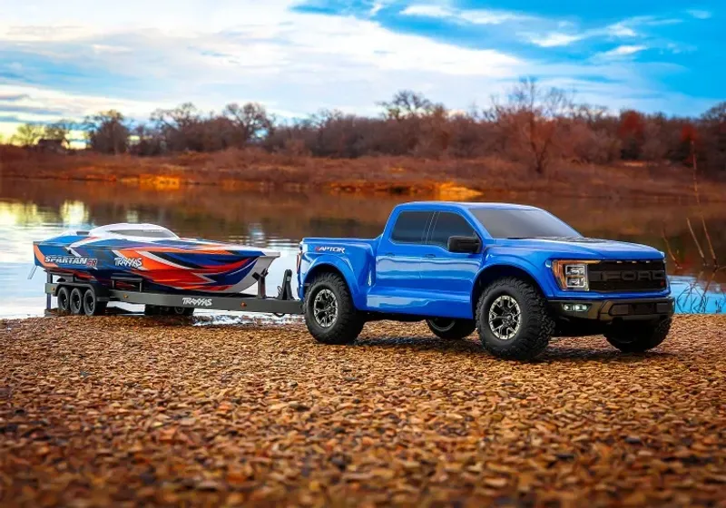 Traxxas Spartan-SR BL TQi TSM Självrätande RC-båt Orange