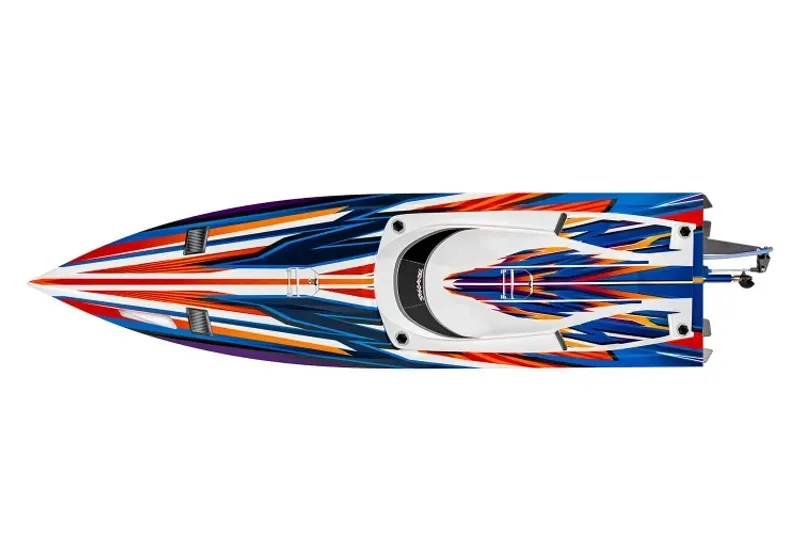 Traxxas Spartan-SR BL TQi TSM Självrätande RC-båt Orange