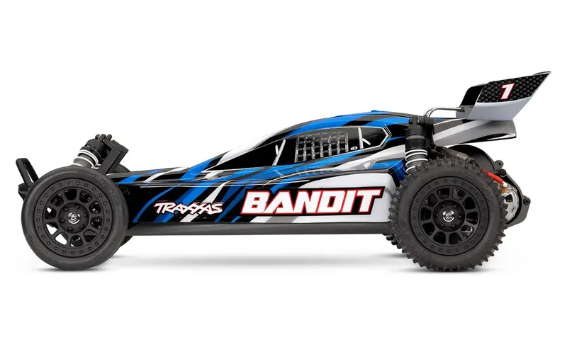 Bandit 2WD 1/10 RTR TQ EHD Blue-X USB-C Laddare/ 7 cell NiMH 3000mAh