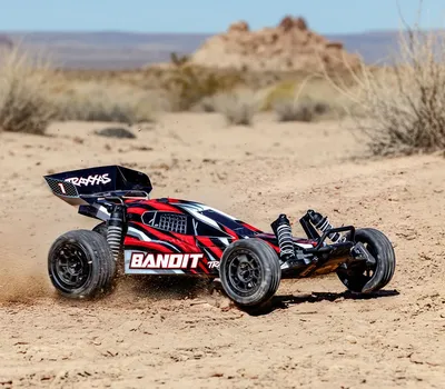Bandit 2WD 1/10 RTR TQ EHD Red-X USB-C Laddare/ 7 cell NiMH 3000mAh