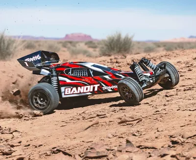 Bandit 2WD 1/10 RTR TQ EHD Red-X USB-C Laddare/ 7 cell NiMH 3000mAh