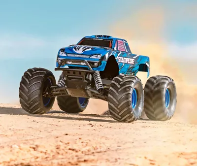Traxxas Stampede 2WD 1/10 RTR TQ EHD Blå - Inkl. Batteri & Laddare