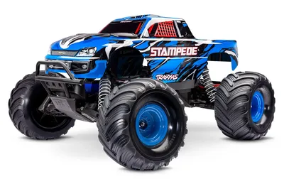 Traxxas Stampede 2WD 1/10 RTR TQ EHD Blå - Inkl. Batteri & Laddare