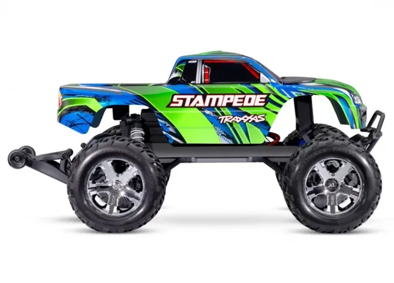 TRAXXAS Stampede 1/10 RTR TQ EHD Grön USB-C - Med Batteri & Laddare