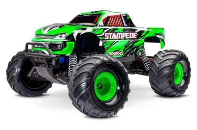 Traxxas Stampede 2WD 1/10 RTR TQ EHD Grön - Inklusive Batteri & USB-C Laddare