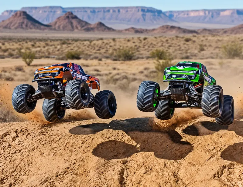 Traxxas Stampede 2WD 1/10 RTR TQ EHD Grön - Inklusive Batteri & USB-C Laddare