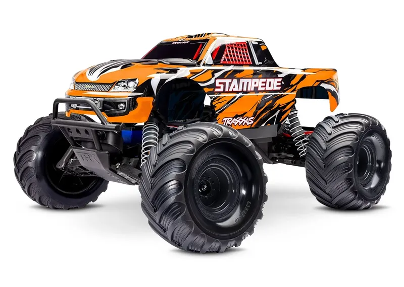 Traxxas Stampede 2WD 1/10 RTR TQ EHD Orange USB-C - Med Batteri & Laddare
