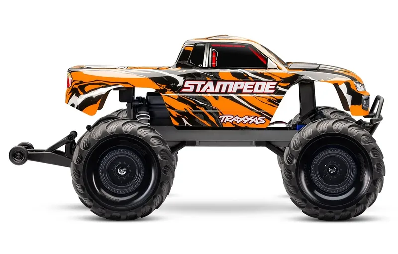Traxxas Stampede 2WD 1/10 RTR TQ EHD Orange USB-C - Med Batteri & Laddare