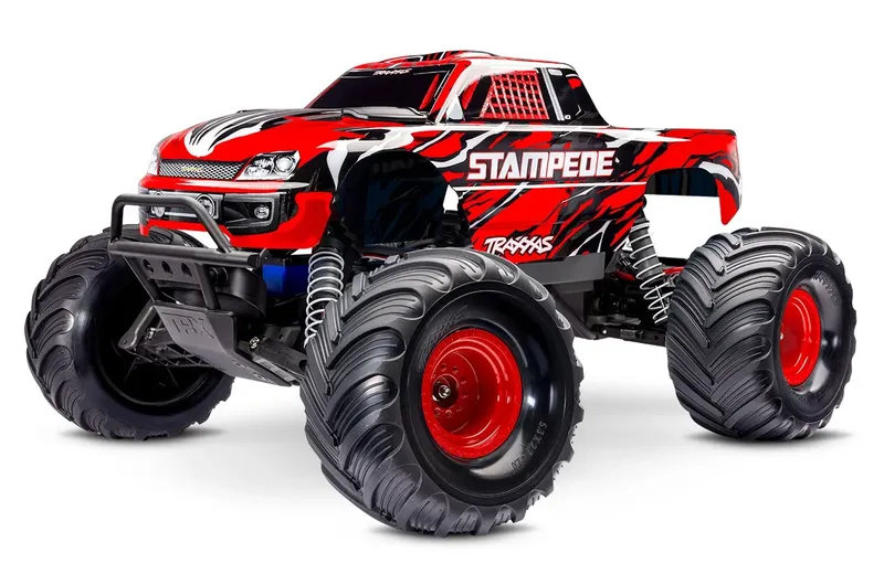 Traxxas Stampede 2WD 1/10 RTR TQ EHD RödX USB-C - inkl. Batteri & Laddare