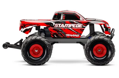 Traxxas Stampede 2WD 1/10 RTR TQ EHD RödX USB-C - inkl. Batteri & Laddare