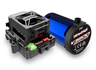 Traxxas Rustler 2WD 1/10 HD VX3 BL 3S RTR Gul