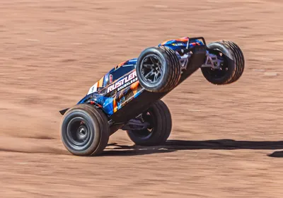 Traxxas Rustler 2WD 1/10 HD VX3 Borstlös 3S RTR Orange