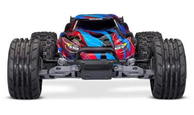 Traxxas Rustler 1/10 2WD BL 3S Stadium Truck RTR Röd