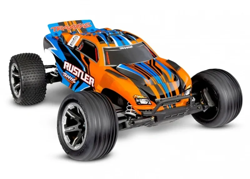 Rustler 2WD 1/10 RTR TQ EHD Borstad USB-C Med Batteri/Laddare