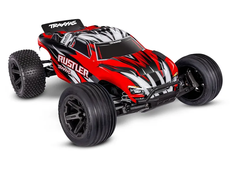 Rustler 2WD 1/10 RTR TQ EHD Borstad USB-C Med Batteri/Laddare