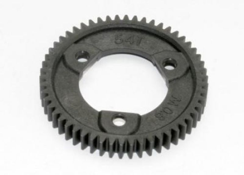 TRX3956R Huvuddrev. 54T. 0.8 metric. För mittdiff.