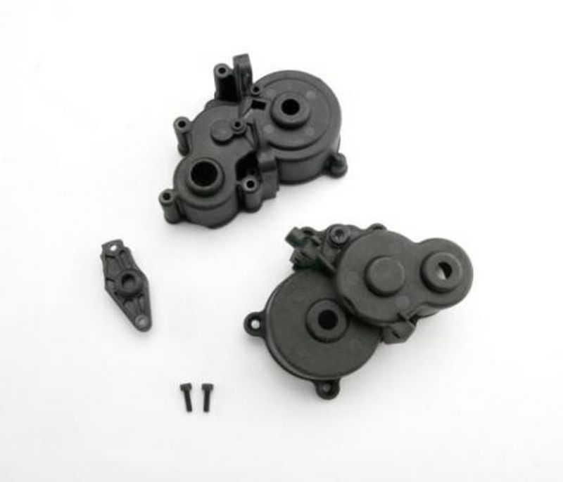 TRX3991X Gearbox halves F/R. E-Revo 1/10