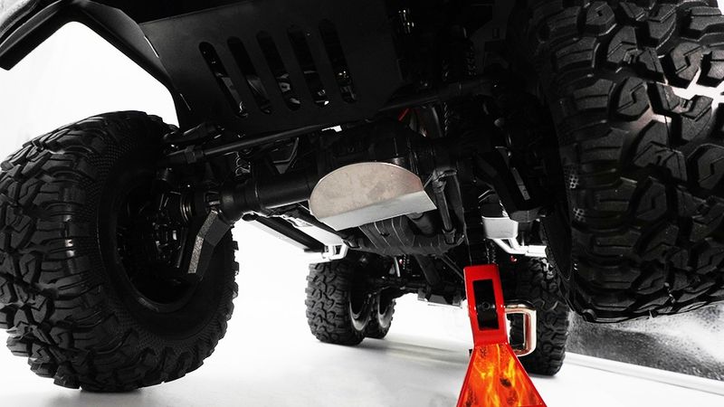 Differential Skydd Rostfritt Stål Traxxas TRX-6