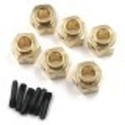 Hex Adapter 12x8mm Mässing Traxxas TRX-6