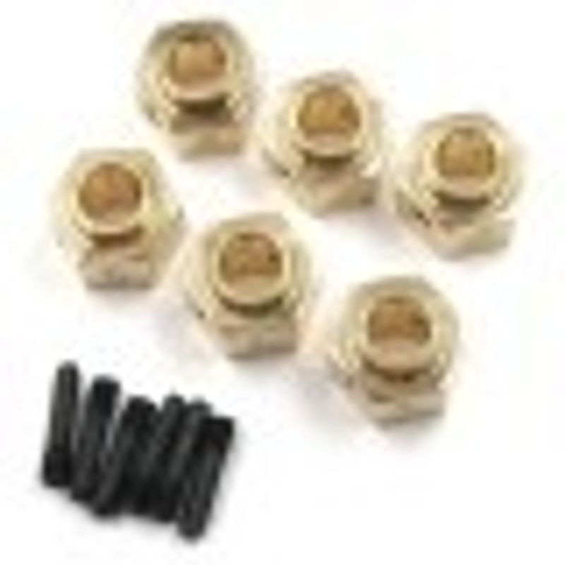 Hex Adapter 12x8mm Mässing Traxxas TRX-6