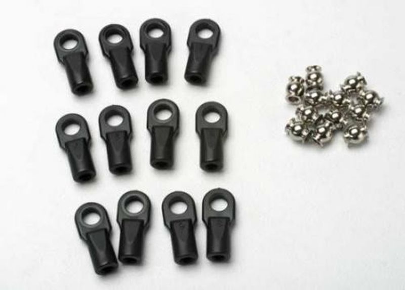 TRX5347 Rod Ends. Large/balls. E-Revo 1/10
